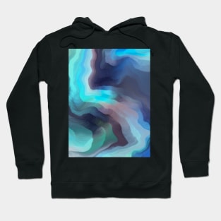 Abstract saturated swell Hoodie